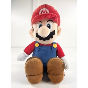 Super Mario Bros Jumbo 22" Plush Pillow Nintendo Limited Collectible 2015